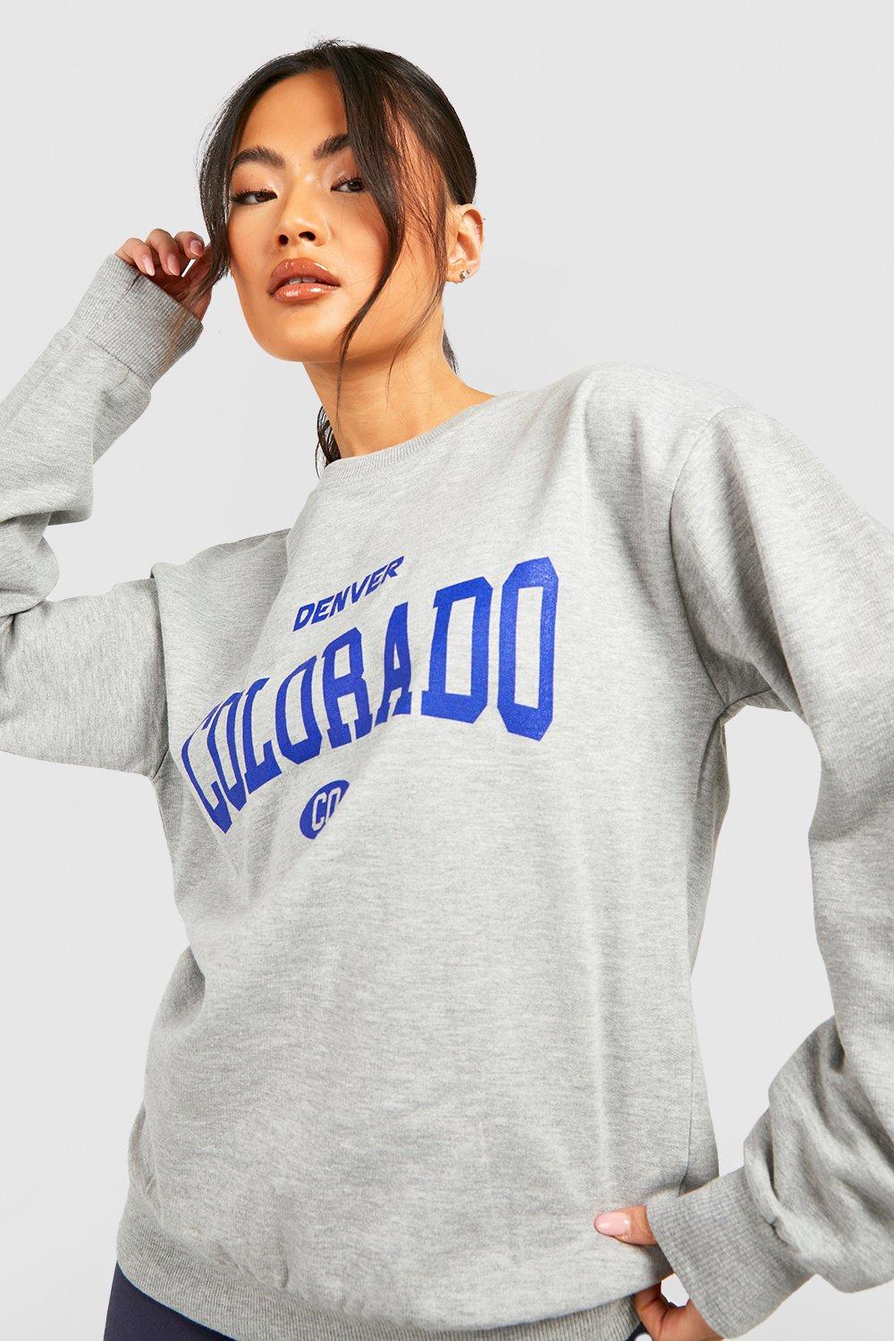 Boohoo slogan sweatshirt clearance